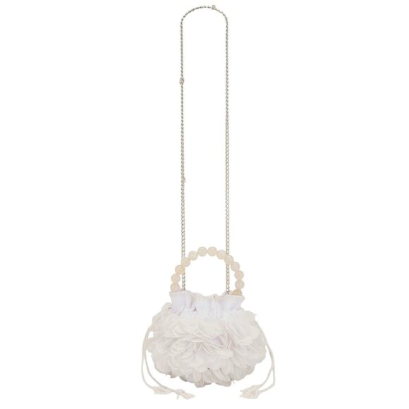 PatBO x REVOLVE x Nannacay Alyssa Bag in White New Womens Clutch Evening - Picture 2 of 12